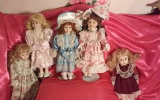 muñecas de porcelana valiosas