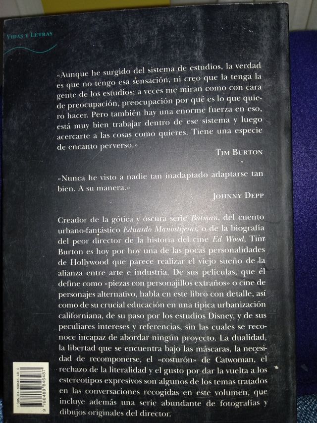 Tim Burton por Tim Burton. Mark Salisbury