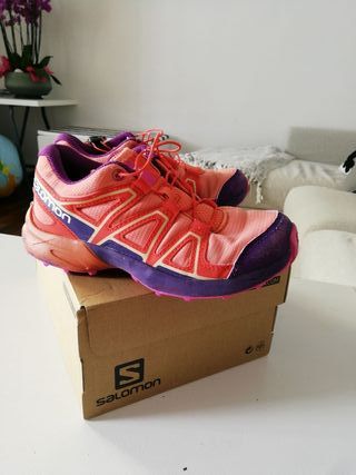zapatillas salomon niña
