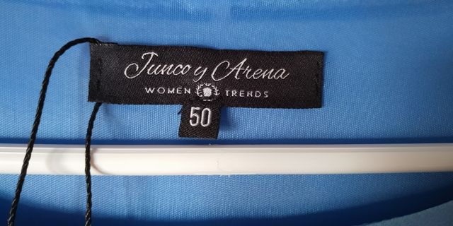 vestido sin mangas Junco y Arena