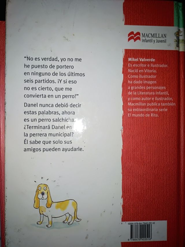 LIBROS LECTURA:RITA ROBINSON+1 PERRO LLAMADO DANEL