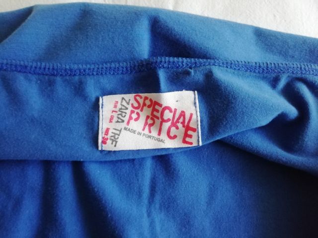 Vestido palabra de honor Bershka