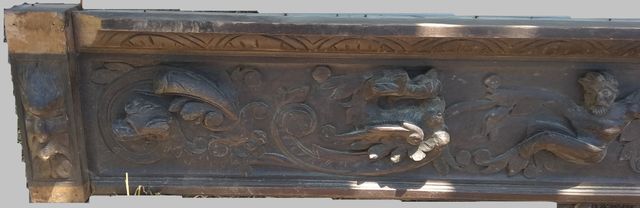 TABLERO ANTIGUO ARTESANO