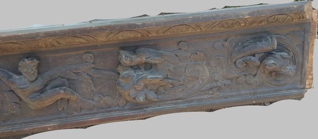 TABLERO ANTIGUO ARTESANO