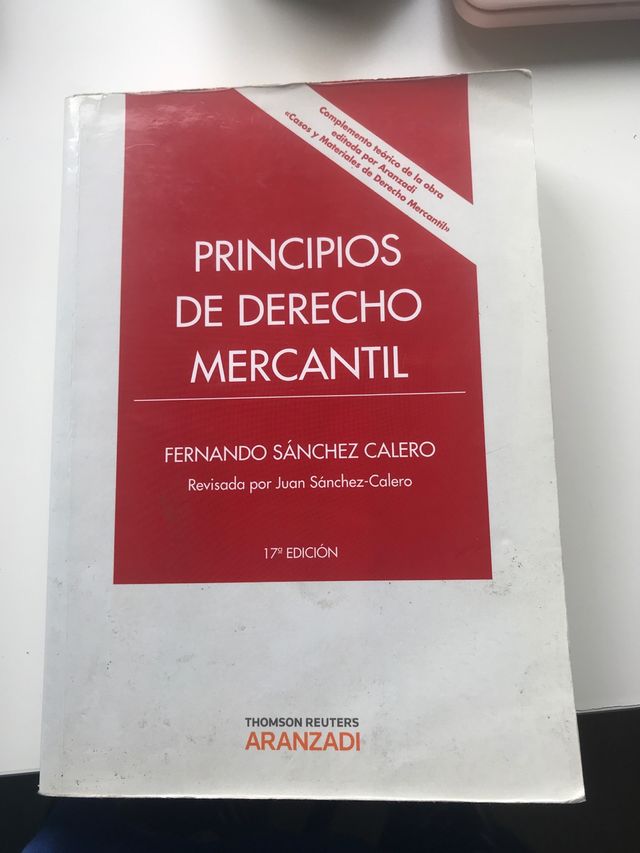 Principios del derecho mercantil (ADE)