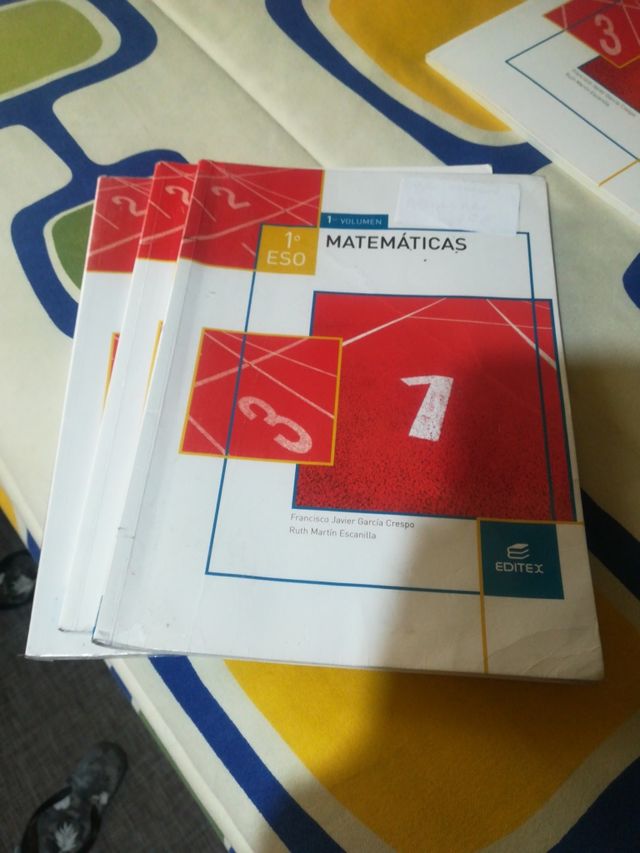 libros de matemáticas 