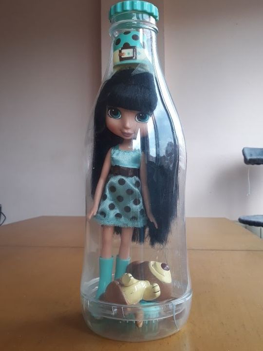 muñeca de olor en botella.30cm