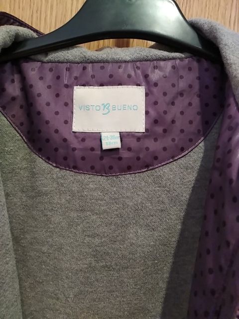 cazadora tipo Chubasquero talla 24-36  Meses