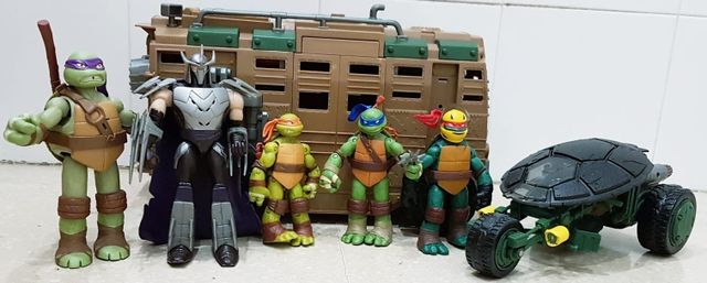 set de tortugas ninja