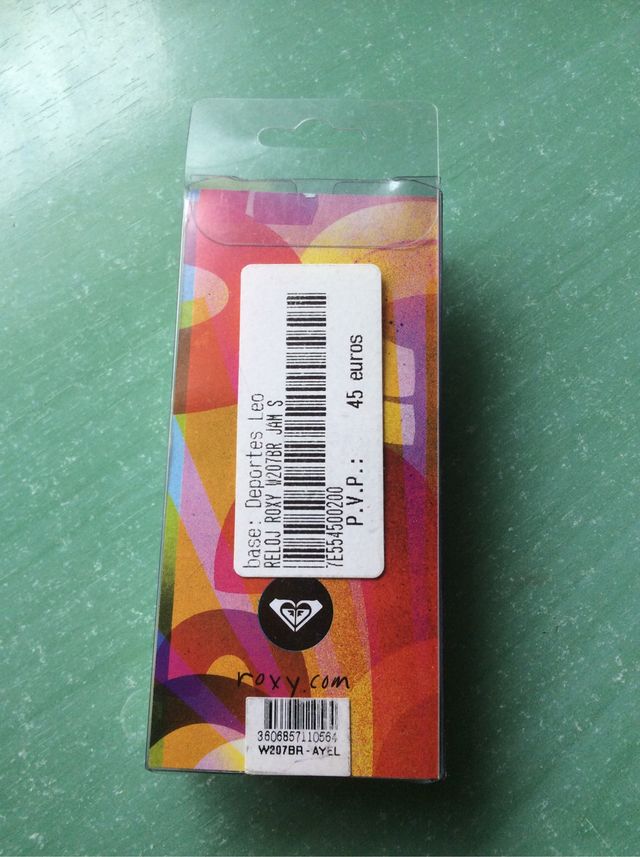 Reloj roxy w207br jam s sin estrenar,nuevo en caja