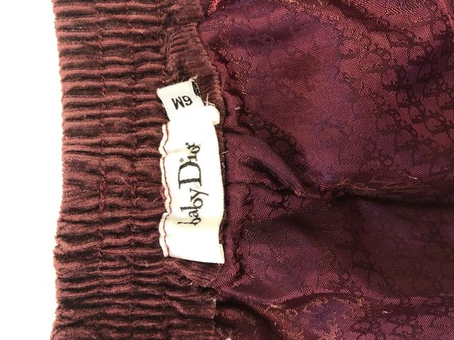 Pantalones bebé Baby Dior T 6 meses