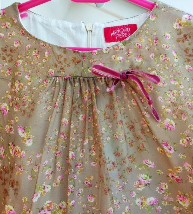 Vestido Mariquita Pérez niña 8 años
