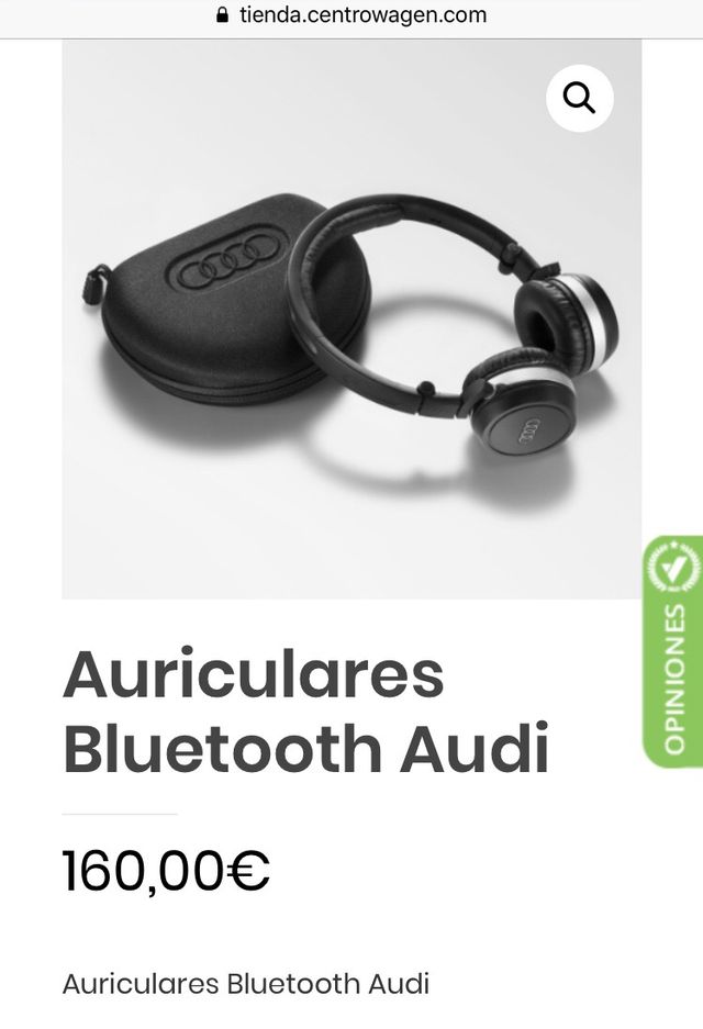 Cascos inalámbricos AUDI sin estrenar