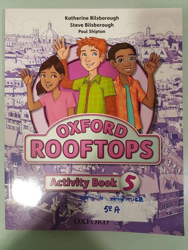 Libro Oxford Rooftops Activity Book 5° primaria de segunda