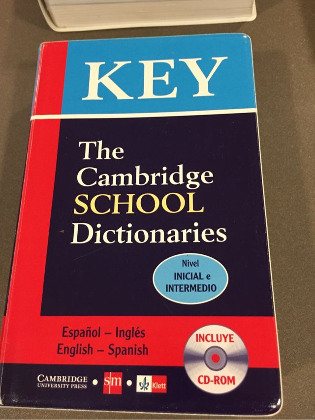 Diccionarios Inglés