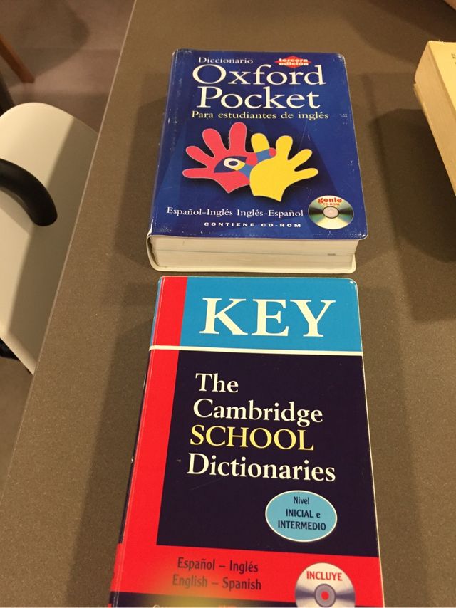 Diccionarios Inglés