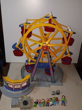 noria con luces playmobil