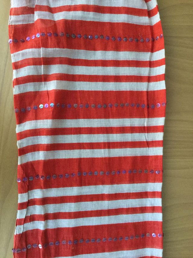 Pañuelo pashmina foulard con lentejuelas