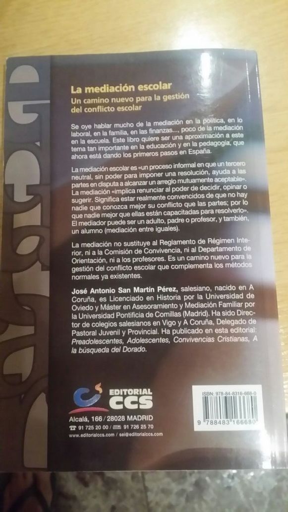 la mediación escolar