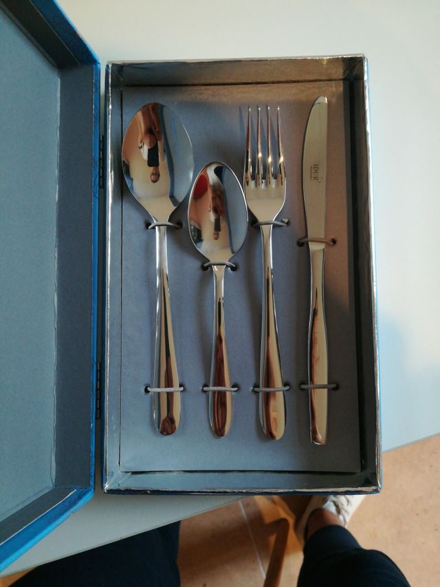 set cubiertos infantiles