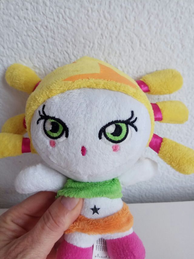 Peluche Niña Pin y Pon 17 cm