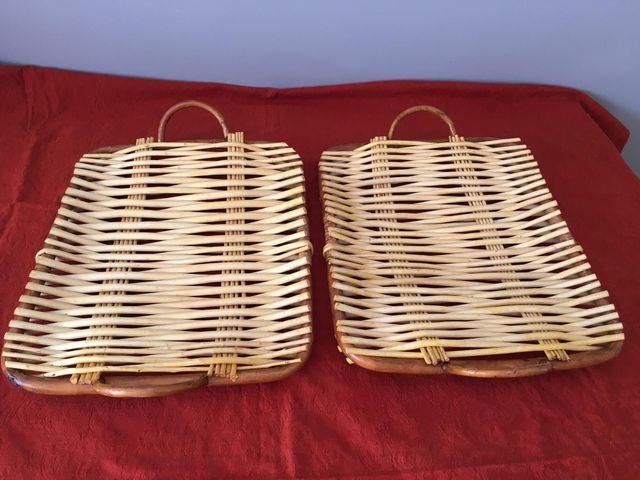 OPORTUNIDADE Tabuleiros em vime