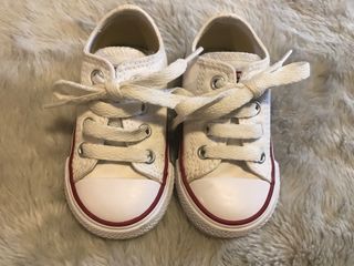 converse blancas talla 20