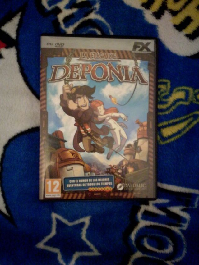 La fuga de Deponia.Juego PC DVD