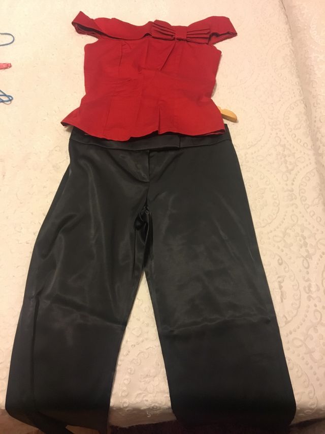 Conjunto pantalón y top evento