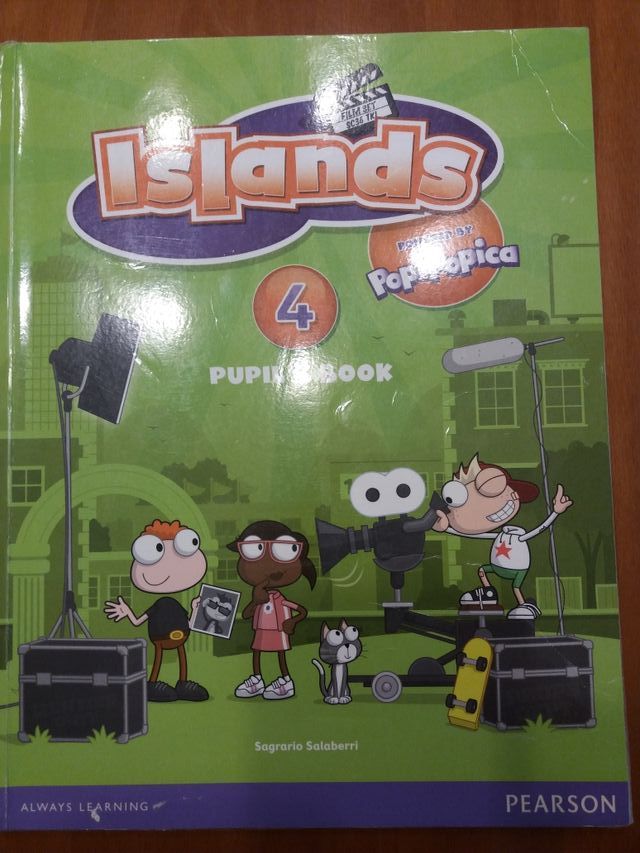 LIBRO INGLÉS ISLANDS 4