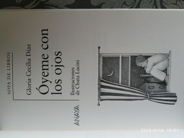 Óyeme con los ojos,Gloria Cecilia