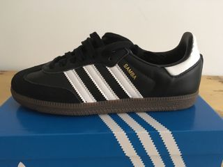 zapatillas adidas samba negras