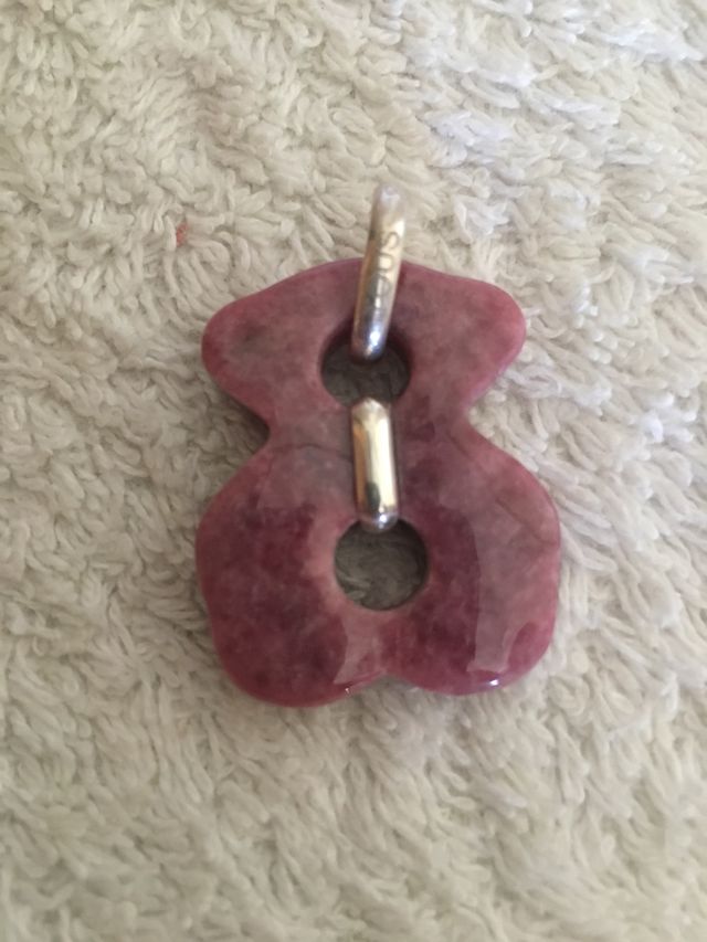 Colgante oso piedra natural