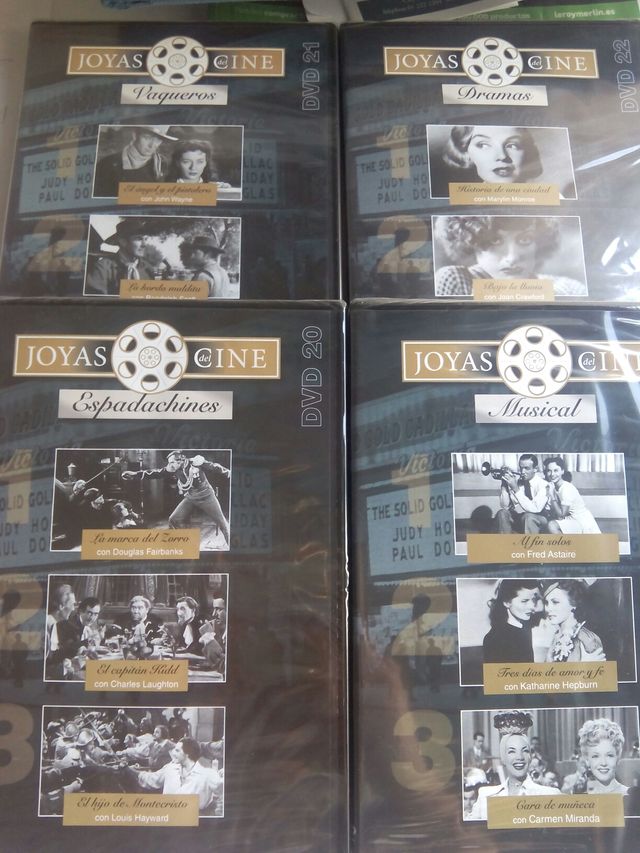 Colección DVDs Joyas del Cine Clásico