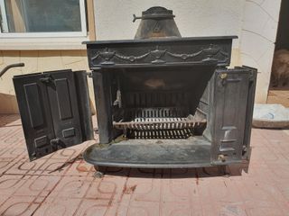 Chimenea de leña de segunda mano en WALLAPOP