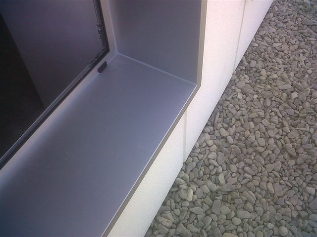 Vierteaguas ventanas aluminio Vierteaguas ventanas aluminio