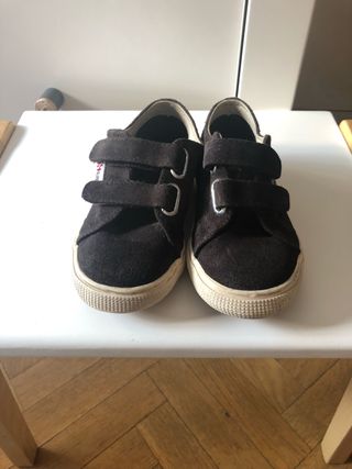 superga niño verdes