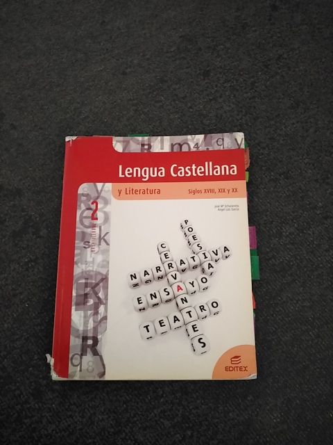 Lengua castellana literatura 2°bachillerato editex