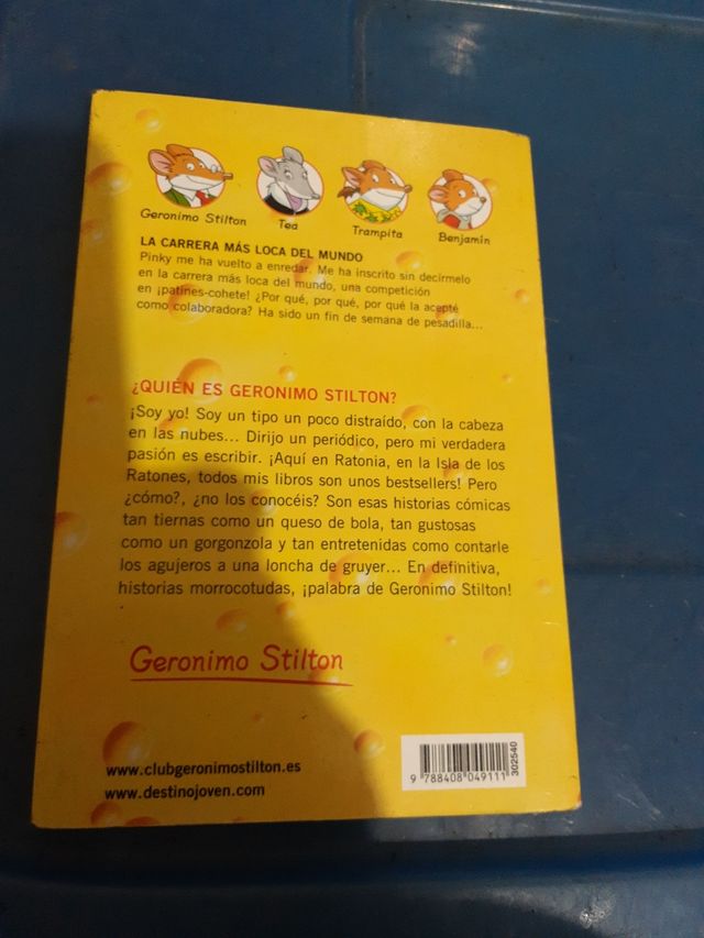 GERONIMO STILTON EN CASTELLA Y CATALAN ..