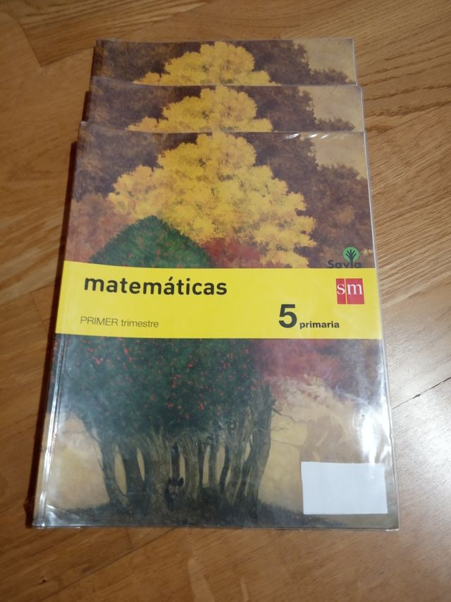 Libros de matemáticas 5 primaria sm