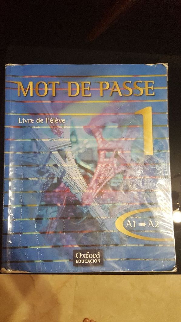 Mot de Passe. libro di francese