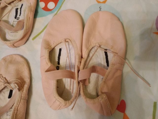 zapatillas ballet, talla 26,27 y 30