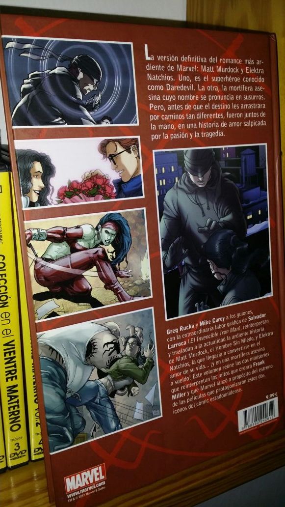 DAREDEVIL Y ELEKTRA CÓMIC 