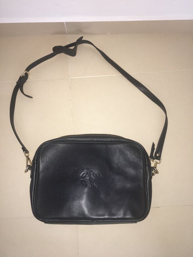 Borsa porta computer in pelle