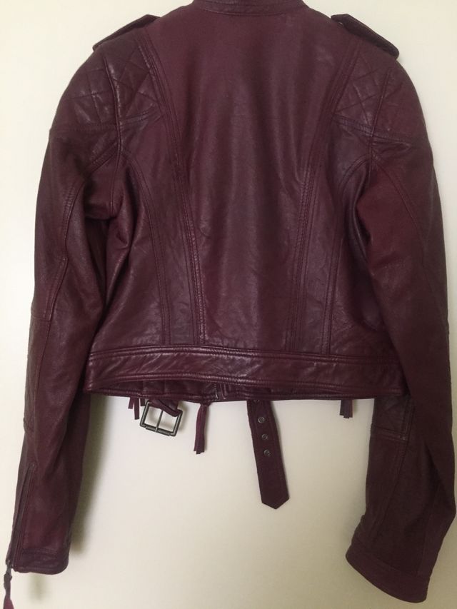 Cazadora de cuero de Pepe Jeans, talla S