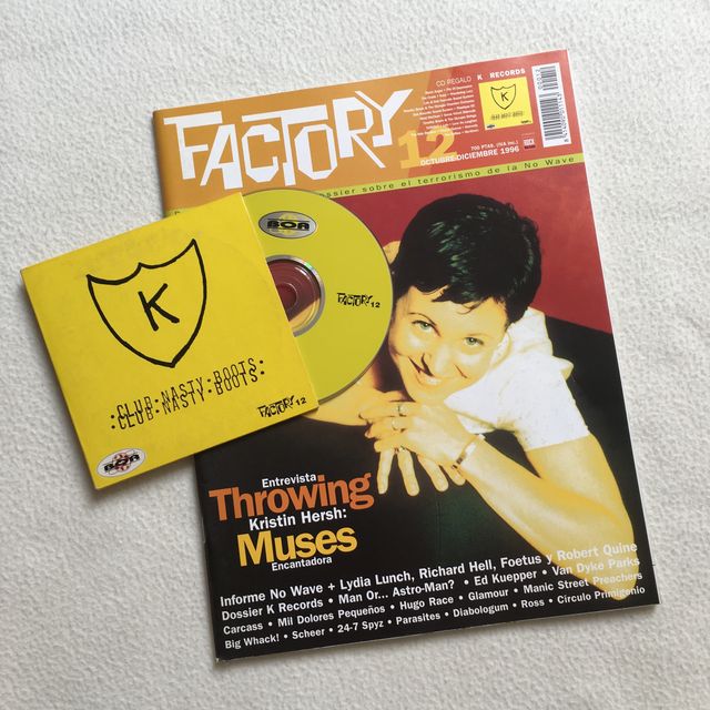 Lote de 9 revistas Factory