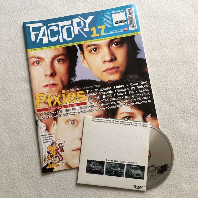 Lote de 9 revistas Factory