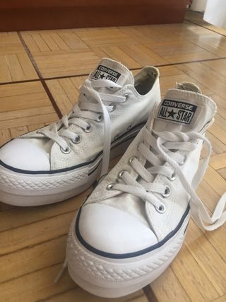 converse blancas talla 39