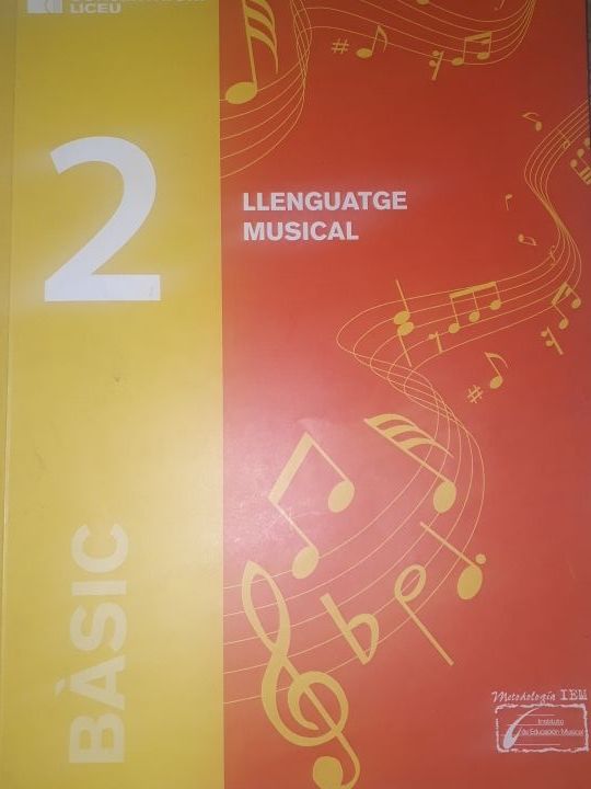Libro Basic 2 Liceu. Llenguatge musical