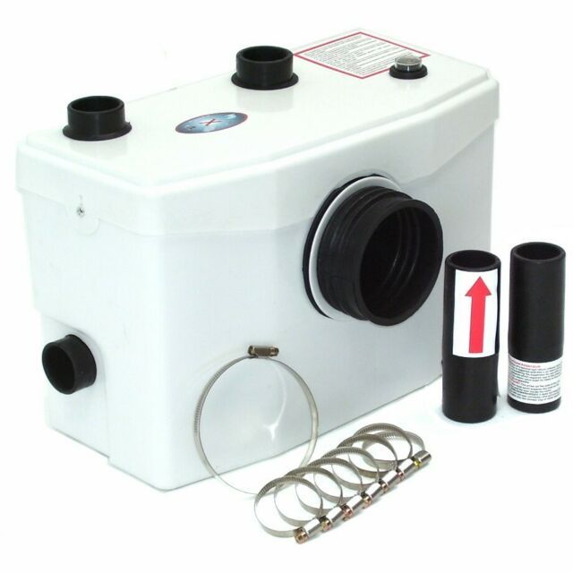 Bomba para aguas residuales de 600 W de potencia.